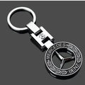Mercedes Nyckelring Svart 3D Metall