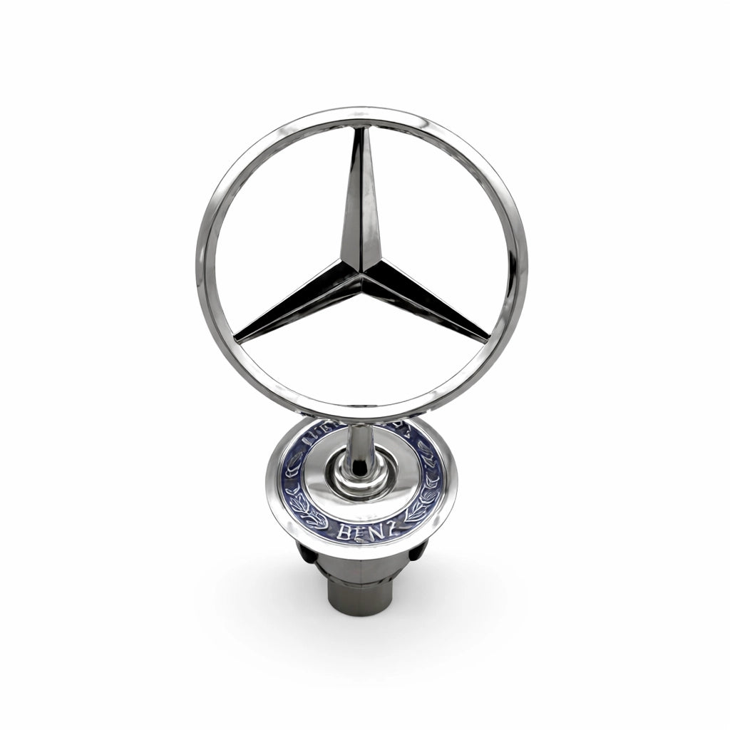 Mercedes Stjärna Till Motorhuv Krom