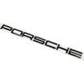 Porsche emblem bagagelucka blanksvart