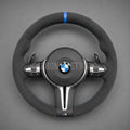 Rattklädsel BMW F-serie Alcantara Mocka Blå