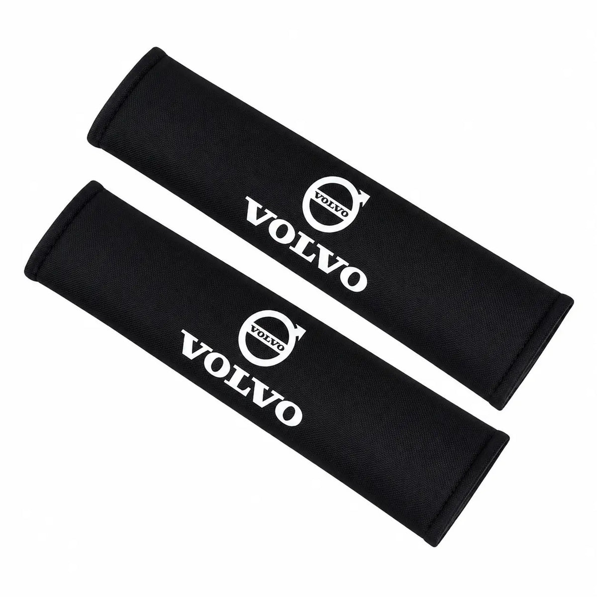 Bälteskudde Bältesskydd Volvo Svart/vit 2-Pack